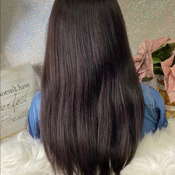 🔥 New 20” Sade 100 % Brazilian Human Hair Wig 🔥 - Picture 4 of 10